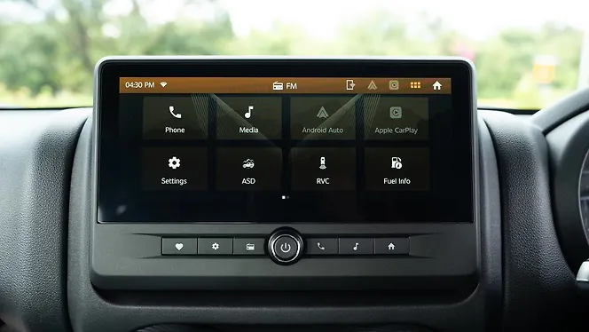 Mahindra Thar OG Infotainment System