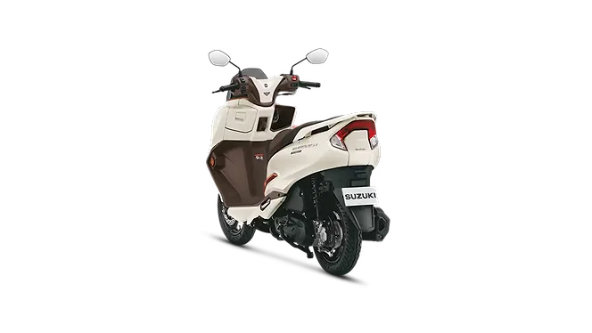 Suzuki Burgman Street 125 Left Rear Three Quarter