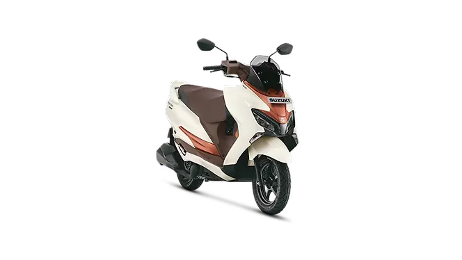 Suzuki Burgman Street 125 Right Front Three Quarter