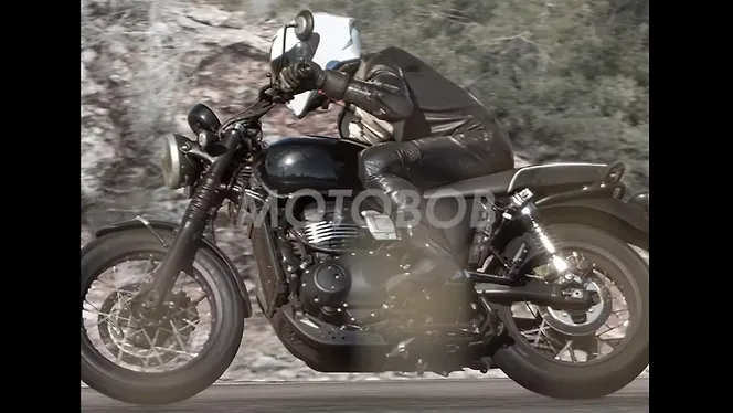 Triumph Bonneville 350 Left Side View