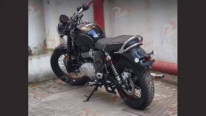 Triumph Bonneville 400 Rear View