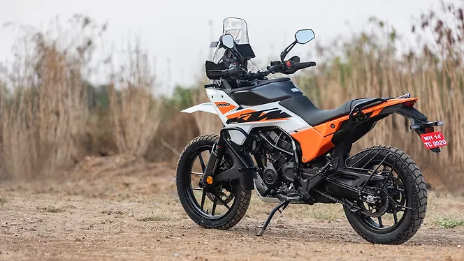 KTM 390 Adventure Left Rear Three Quarter