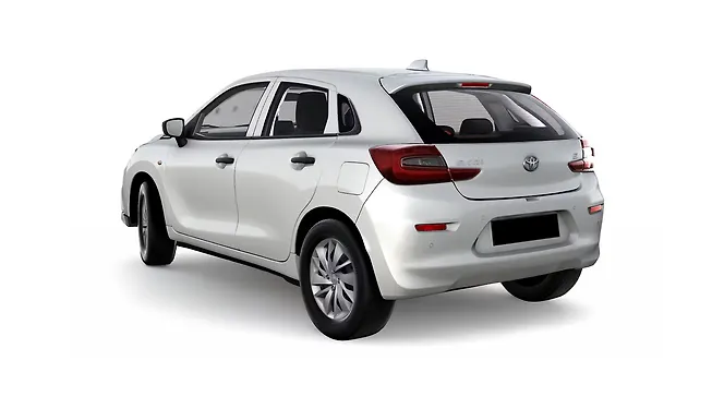 Toyota Glanza Left Rear Three Quarter
