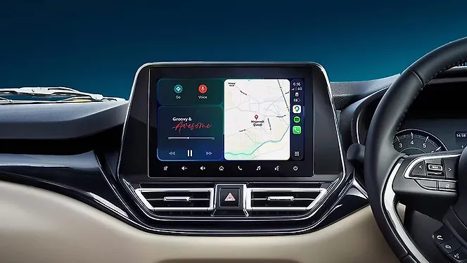 Toyota Glanza Facelift Infotainment System