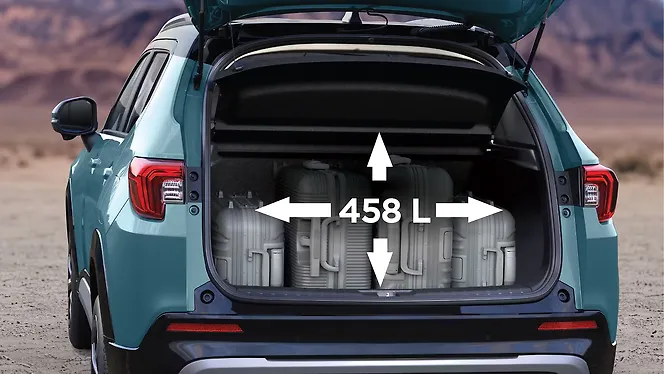 Honda Elevate Bootspace