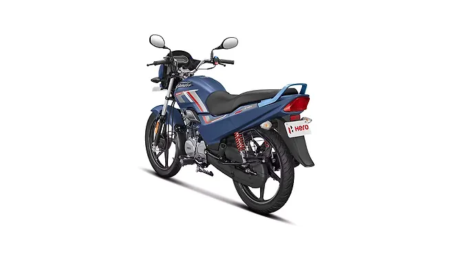 Hero Super Splendor Xtec 2.0 Left Rear Three Quarter