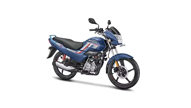 Hero Super Splendor Xtec 2.0 Right Front Three Quarter