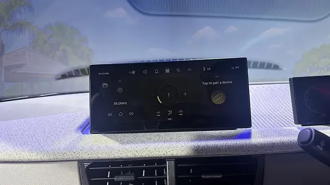 Tata Aeris Infotainment System