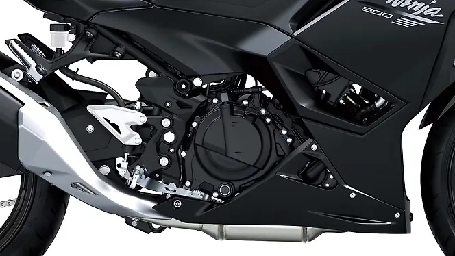 Kawasaki Ninja 500 Engine From Right