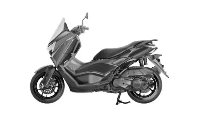 Yamaha Nmax 155 Right Front Three Quarter