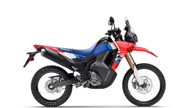 Honda XR300 Rally Right Side View