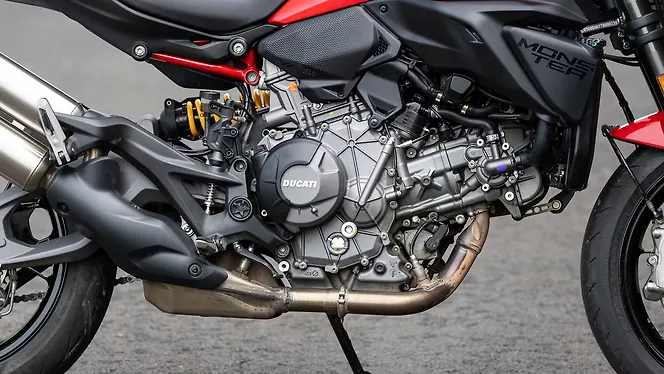 Ducati Monster Engine From Right