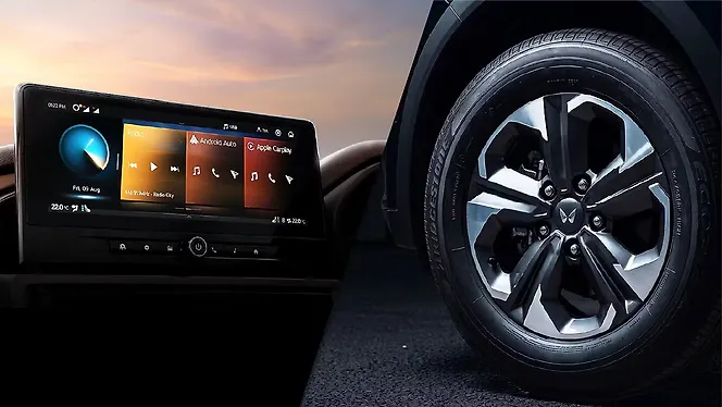Mahindra Scorpio facelift Infotainment System