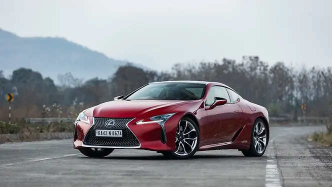 Lexus LC 500h Left Front Three Quarter