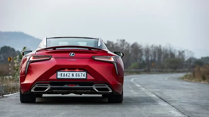 Lexus LC 500h Rear View