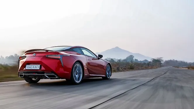 Lexus LC 500h Right Rear Three Quarter