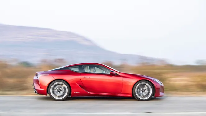Lexus LC 500h Right Side View