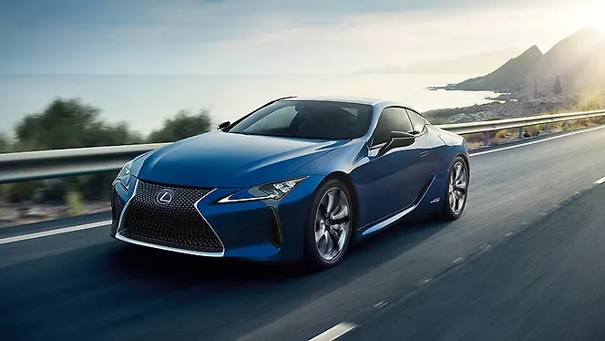 Lexus LC 500h Left Side View
