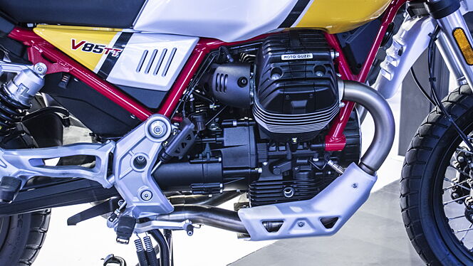 Moto Guzzi V85 Engine