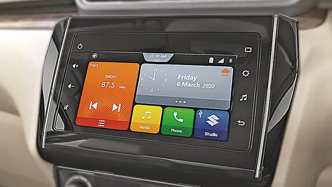 Maruti Suzuki Dzire Infotainment System