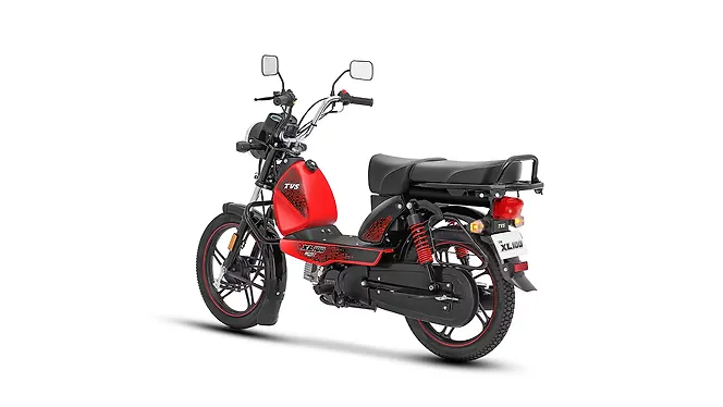 TVS XL 100 Heavy Duty Left Rear Three Quarter