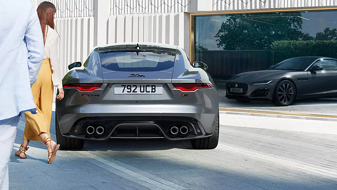 Jaguar F-Type Rear View