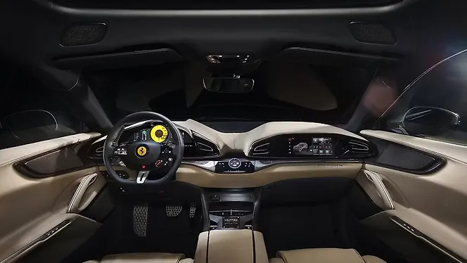 Ferrari Purosangue SUV Dashboard