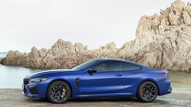 BMW M8 Left Side View