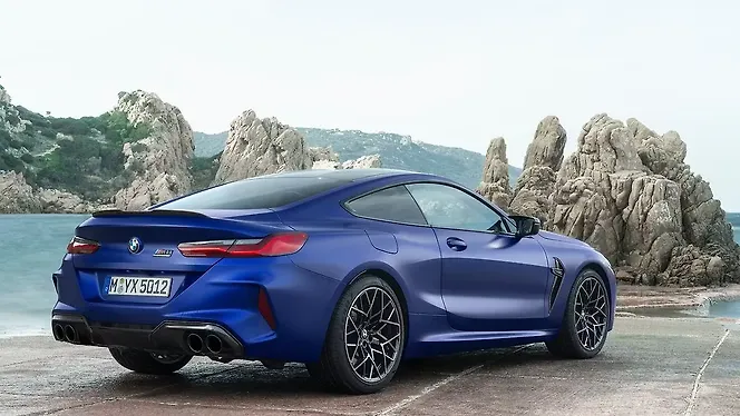 BMW M8 Rear View