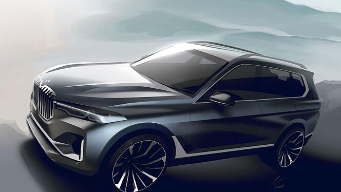 BMW X8 Left Side View