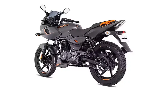Bajaj Pulsar 180F Rear Three-Quarter