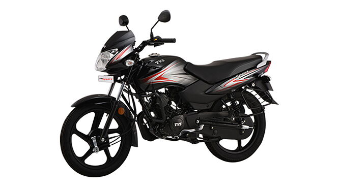 Tvs star store sport black colour