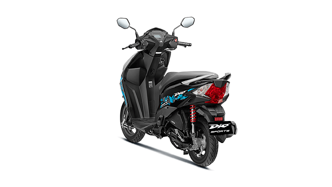 Honda Dio Left Rear Three Quarter