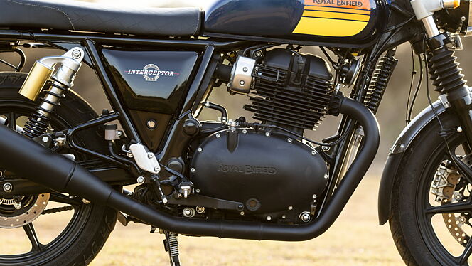 Royal Enfield Interceptor 650 Engine From Right