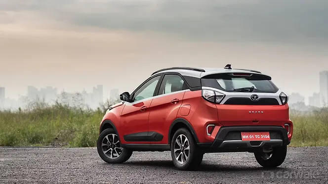Tata Nexon Left Rear Three Quarter