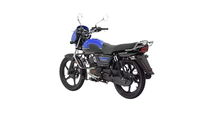 TVS Radeon Left Rear Three Quarter