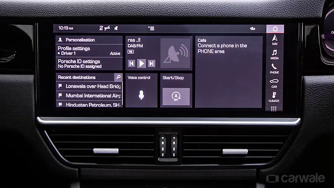 Porsche Cayenne Coupe Infotainment System Porsche Cayenne Coupe Infotainment System