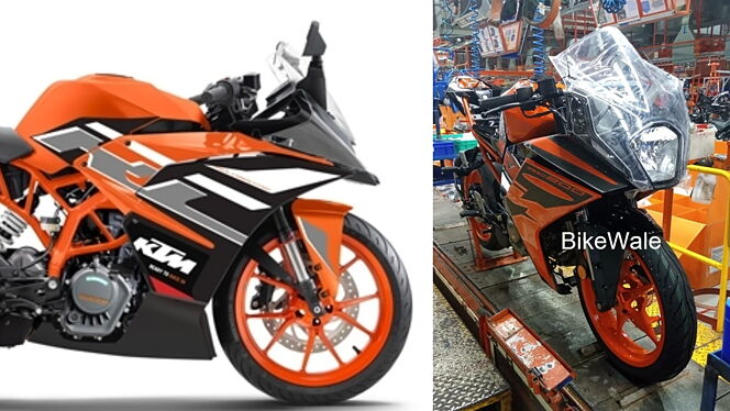 Ktm rc 2021 new model sale