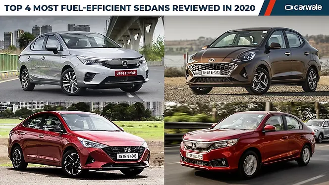 Top 4 most fuel-efficient sedans reviewed in 2020 - CarWale