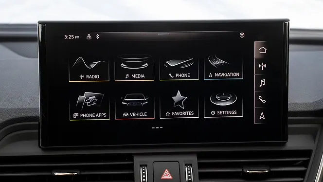 Audi Q5 Facelift Infotainment System