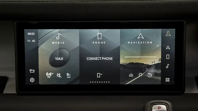 Land Rover Defender Infotainment System