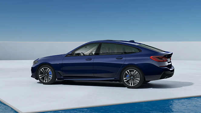 BMW 6 Series GT Left Side View