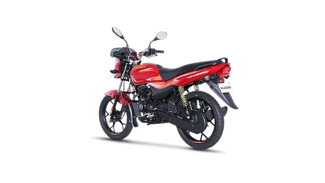 Bajaj Platina 110 Left Rear Three Quarter