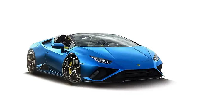 Lamborghini Huracan Evo Spyder Right Front Three Quarter