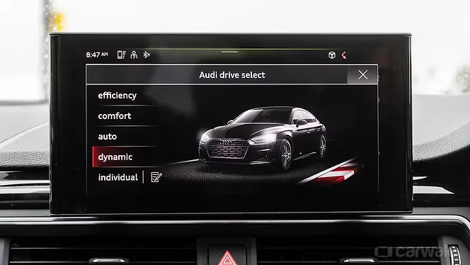ऑडी s5 स्पोर्टबैक इंफोटेनमेंट सिस्टम