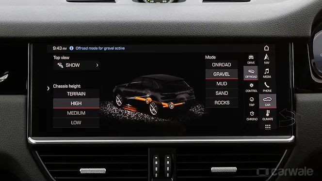 Porsche Cayenne Infotainment System