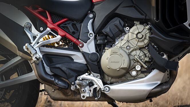 Ducati Multistrada V4 Engine From Right